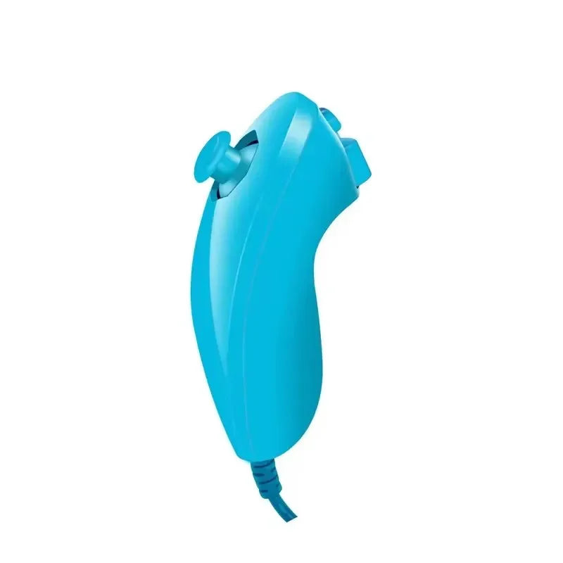 1pcs Left Hand Curved Game Handle Controller Nunchuk for Nintendo Wii Gamepad Nunchuck Game Controller Joystick for Nintend Wii