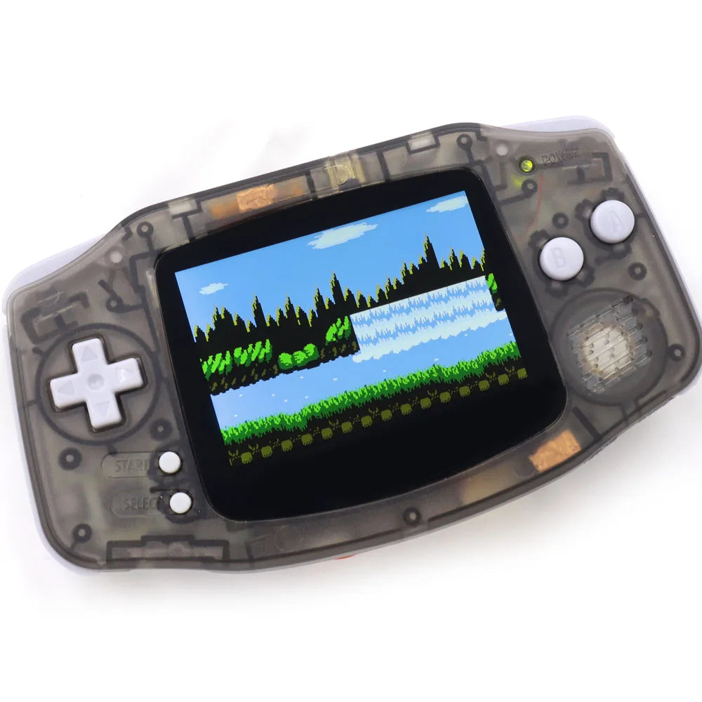 HISPEEDIDO For GBA V2 IPS LCD Backlight Kits With Pre-cut Shell 10 Levels High Brightness Adjustment for Game Boy Advance Consol