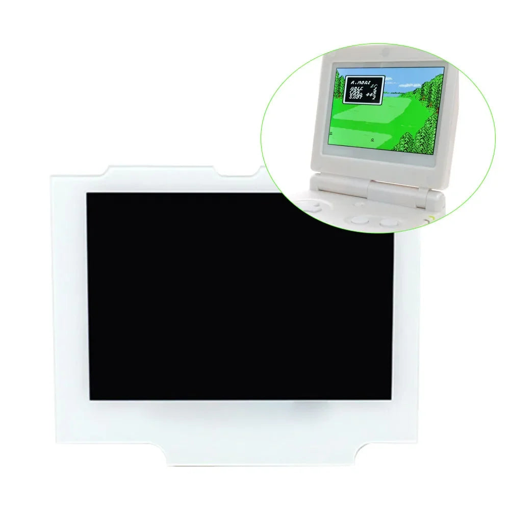 V5 Pre-Laminated IPS LCD For GBA SP 3.0 inch Real Drop in Screen Replacement Kits Easy to Install