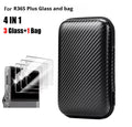 BOYHOM EVA Carrying Case & Glass Protector for R36 Plus, R36H, RGB30, RGB20SX