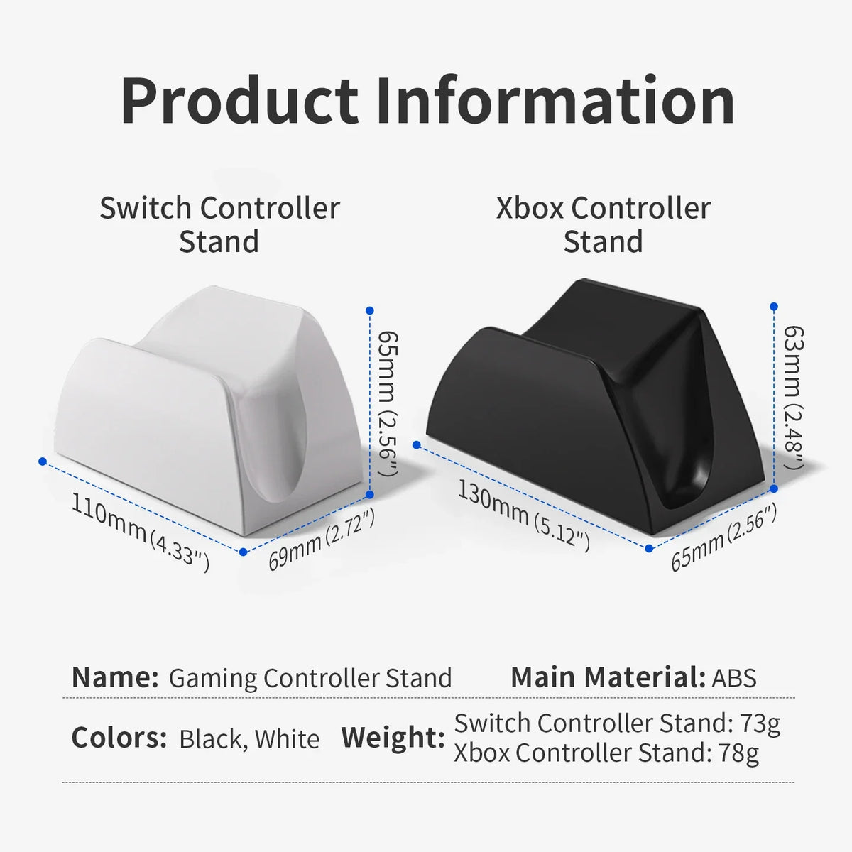 Desk Stand for Nintendo Switch Pro & Xbox One, ZY360/ZY361