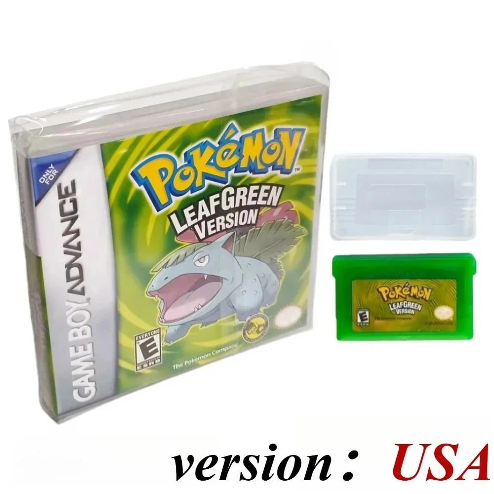 Pokémon 5-Game Reproduction Cartridge for GBA, Box Options