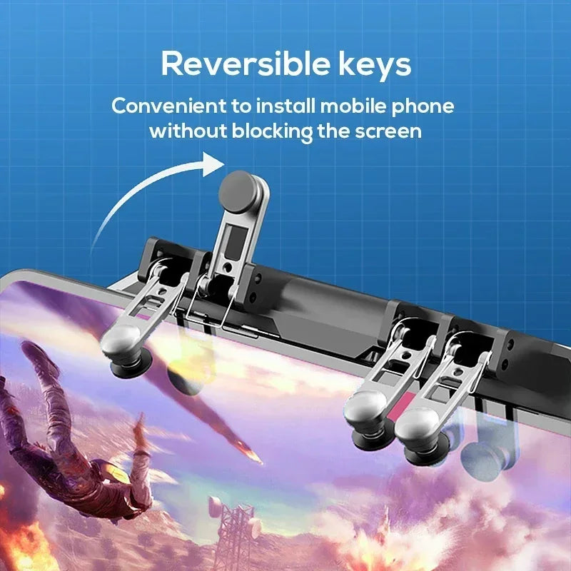 MEMO DL100 Mobile Phone 6 Fingers Gamepad with Cooling Radiator