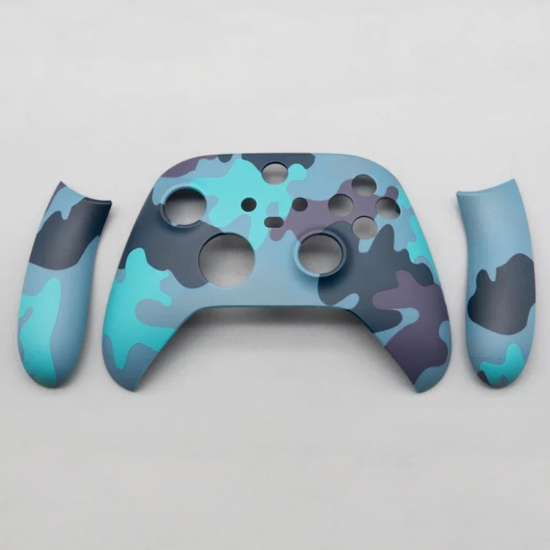 Replacement Housing Shell For Xbox Series S X Controller Cover Faceplate Back Handle Side Rails Blue Red Camo Pink Case