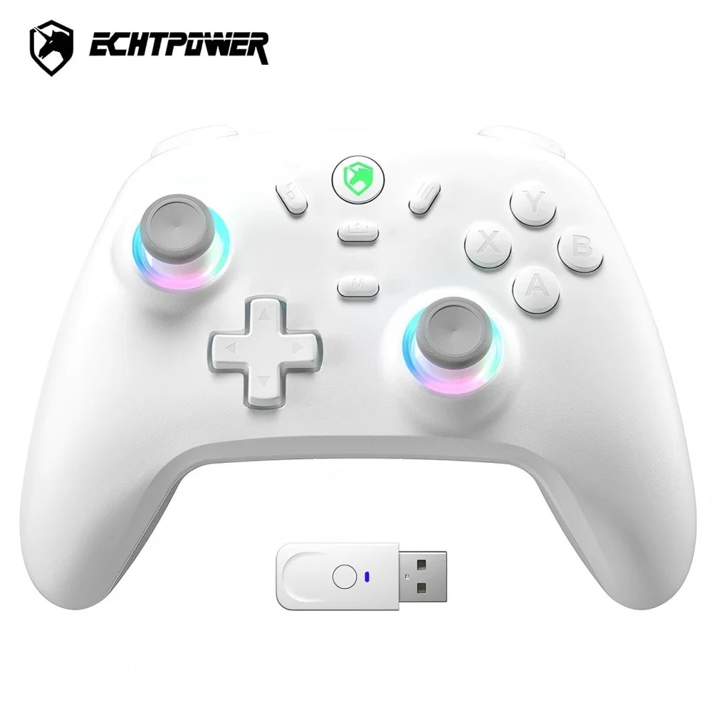 ECHTPower Wired Controller with Hall Effect Joysticks for Switch
