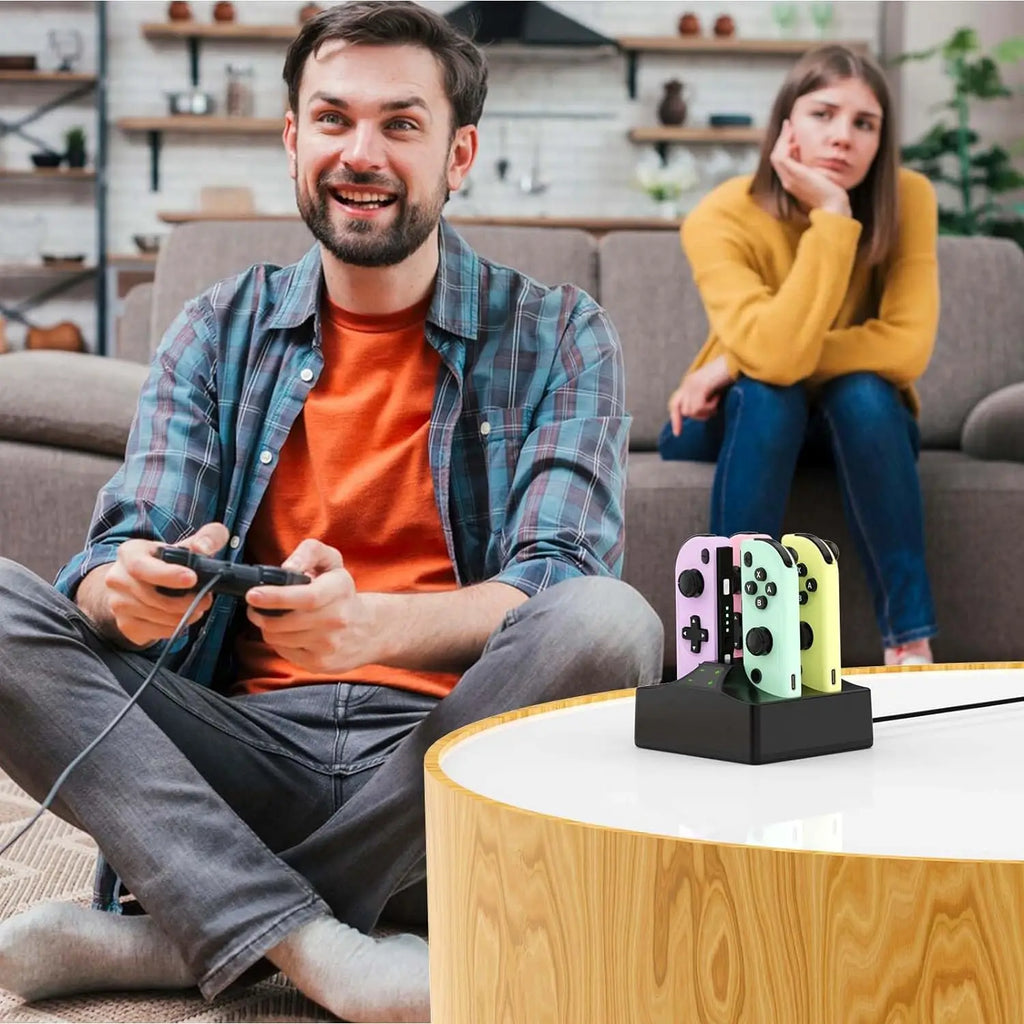 Nintendo Switch / Switch 2 Joy-Con 4-in-1 Charging Dock Station