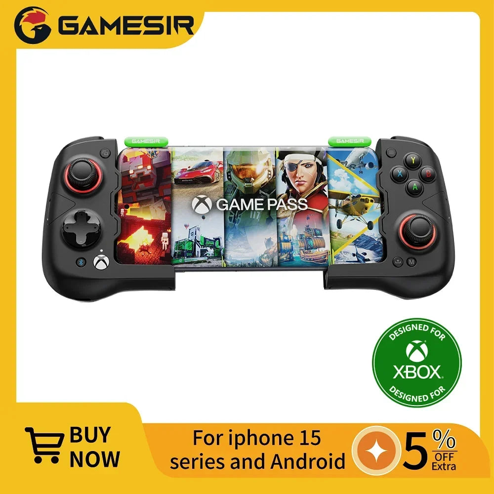 GameSir X4 Aileron Bluetooth Mobile Gamepad, Hall Effect, Android