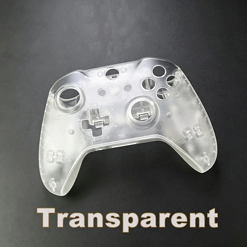 1PC For Xbox One S Slim Controller Front Back Cover Matte Replacement Shell Housing Multiple Colors Game Handle Repair Accessory