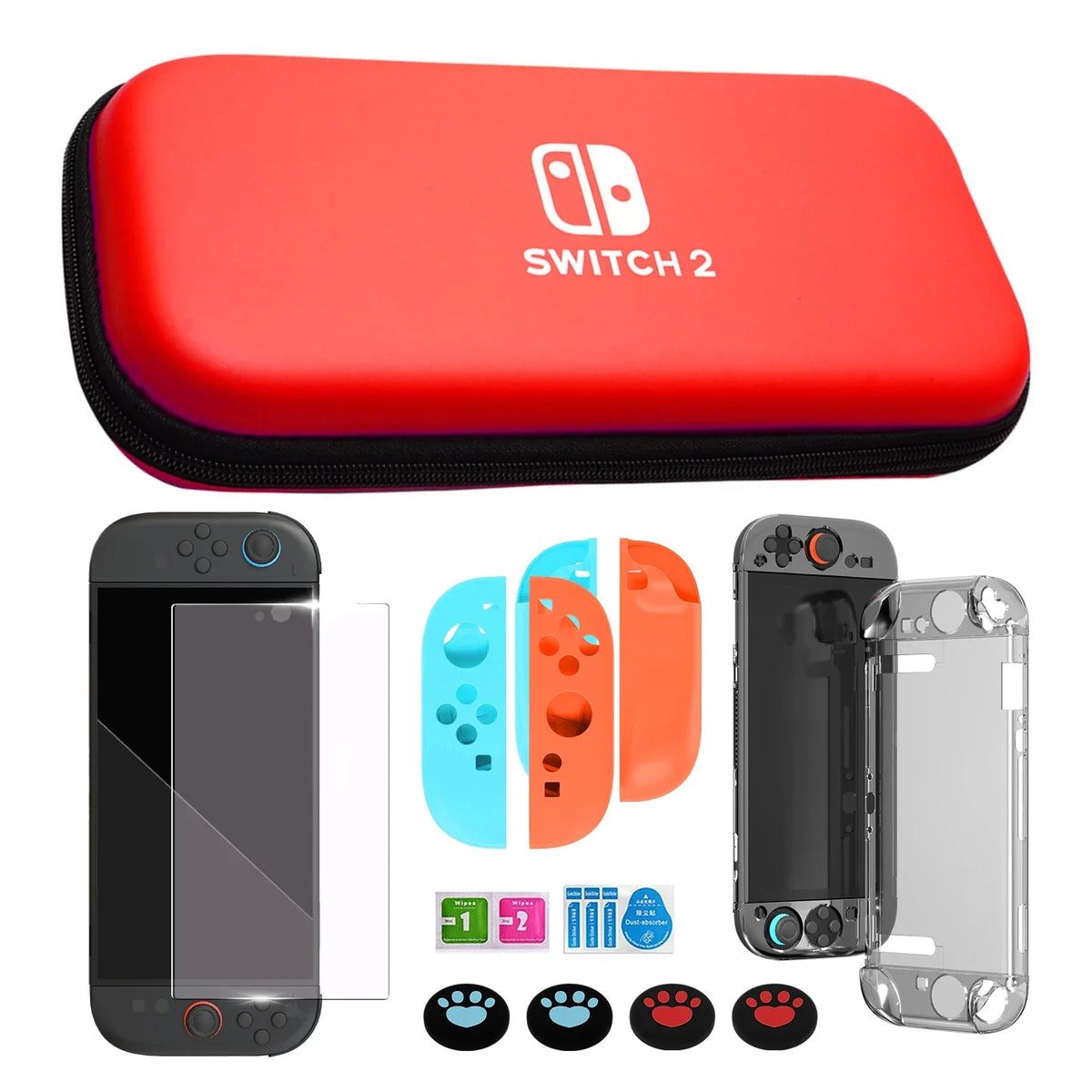 Nintendo Switch 2 Hard Shell Travel Carrying Bag Protective Case