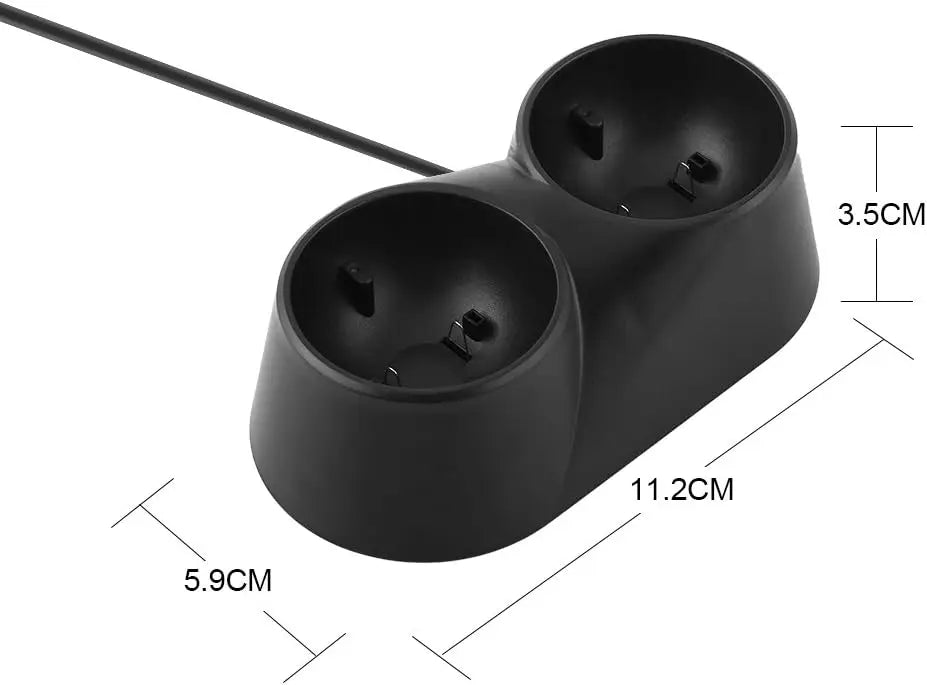 PS Move Motion Charging Station Is Light, Compact and Easy to Place, Support Dual PS Move Charger