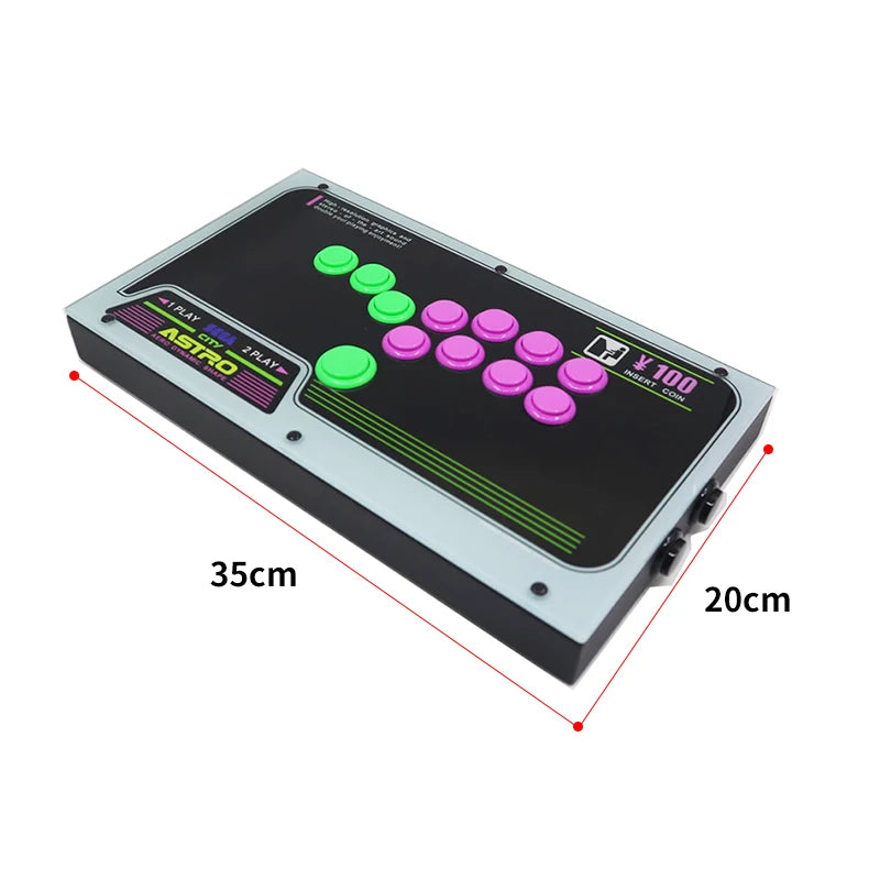 RAC-J800B All-Button Hitbox Arcade Controller for PC