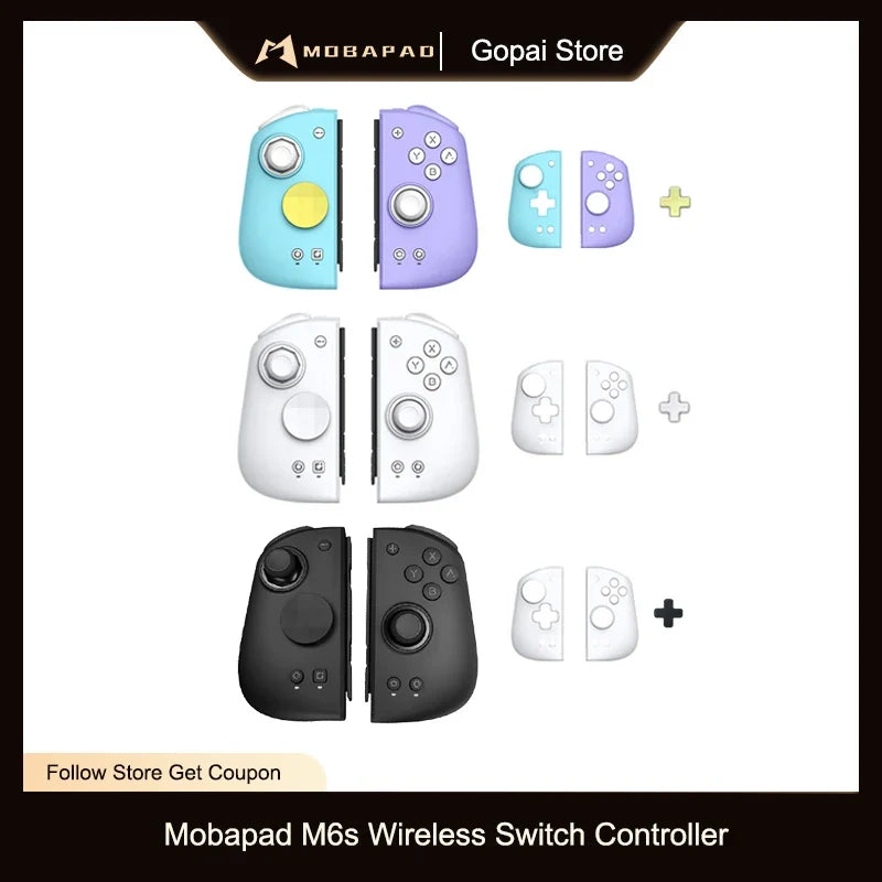 MOBAPAD M6S Gemini Bluetooth Controller for Switch / Switch OLED