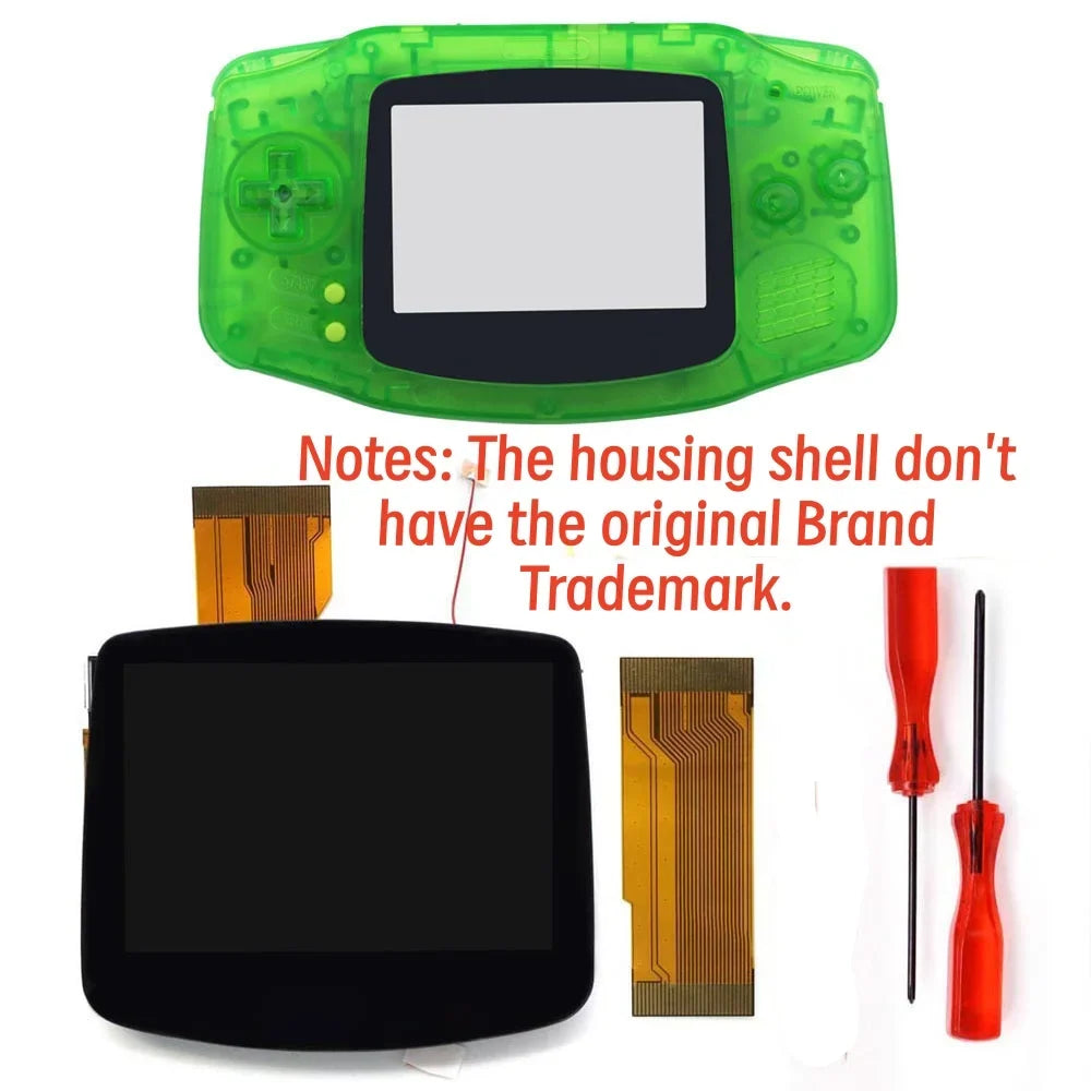 GBA V5 Laminated IPS LCD Kit, 720x480 HD, OSD, 8 Color Modes