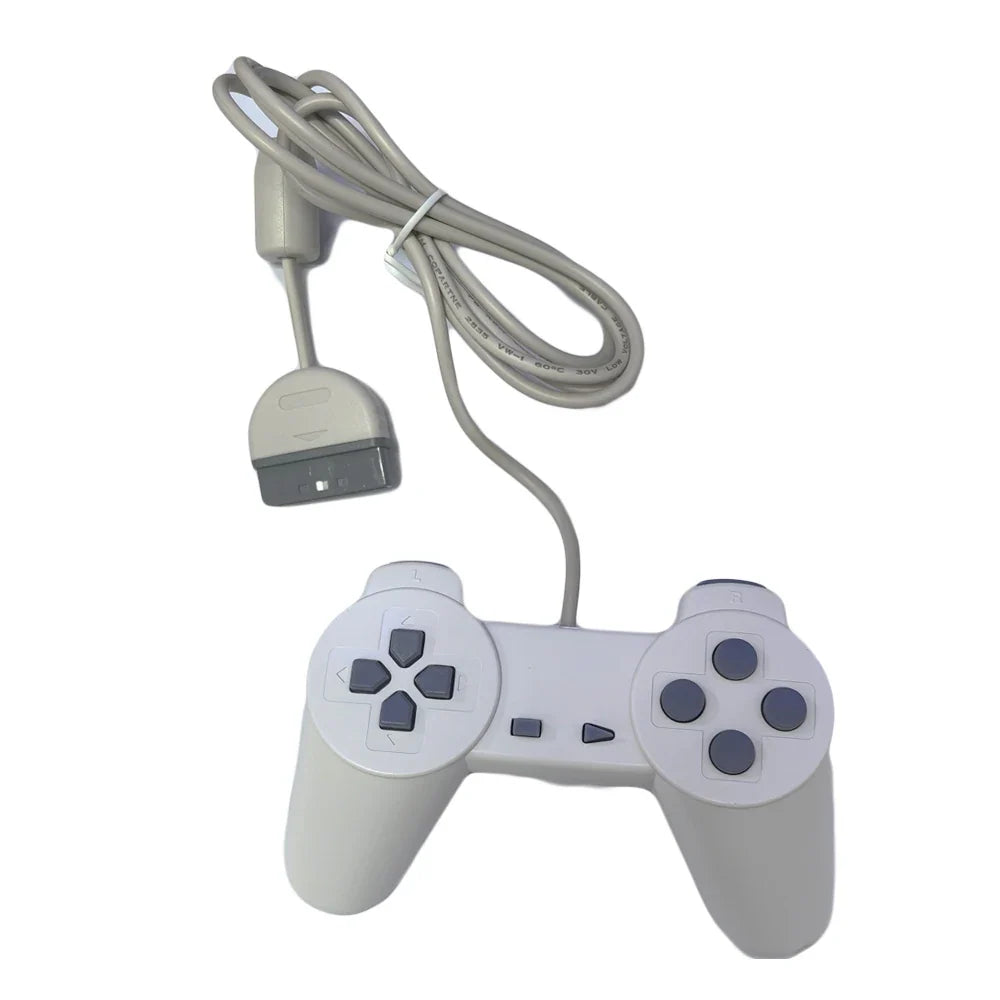 Classic Game Controller for PS1 for PlayStation1 game controller  wired gamepad white Colour
