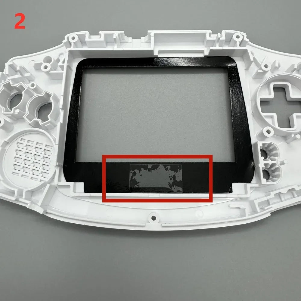 GBA IPS LCD Screen Kit No Shell Cutting Required Easy Install 2.9" High Bright IPS Display 480*720 Shell Set for Gameboy Advance