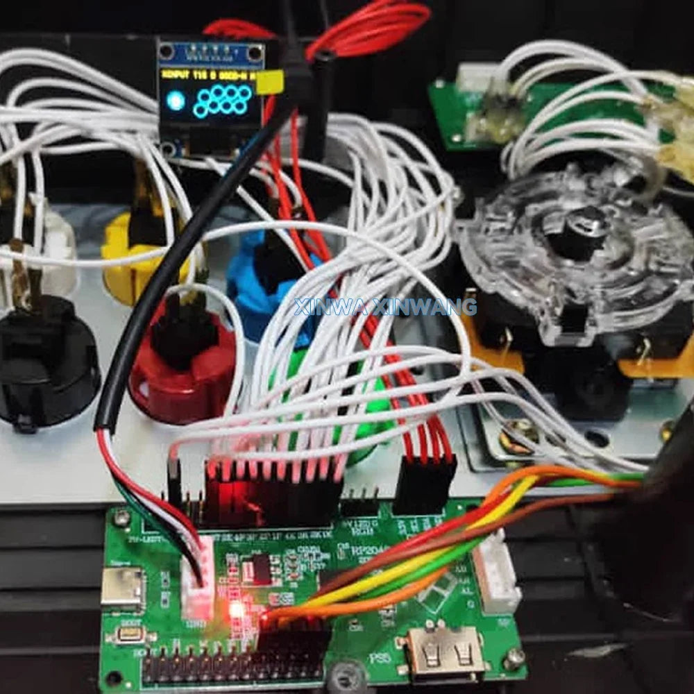 XINWANG ZXL-PICO USB Encoder Board for Hitbox, PC, PS4, Switch
