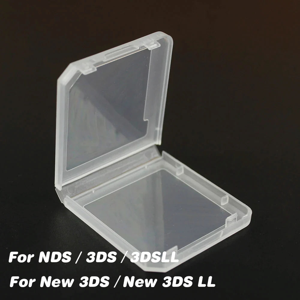 3DS Cartridge Case, Clear Plastic Dust Cover, 5 or 10 Pieces