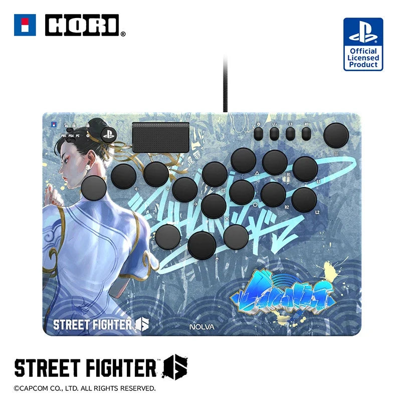 Hori Hitbox Fighting Arcade Controller Street Fighter 6 Cammy Mechanical All Button For Ps5 Pc Windows Tekken King Of Fighters.