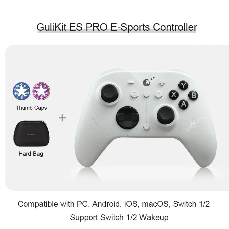 GuliKit ES Pro E-Sports Controller, TMR Joysticks, Switch 2