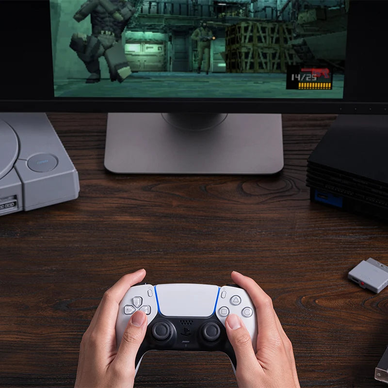 Retro Bluetooth Receiver for PS1 and PS2 Controller Hosts