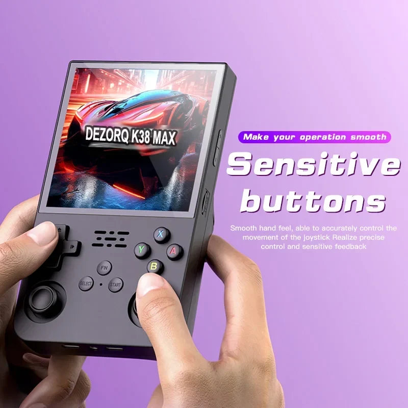 K36 Max Retro Handheld Game Console 4-Inch IPS, 10000+ Games