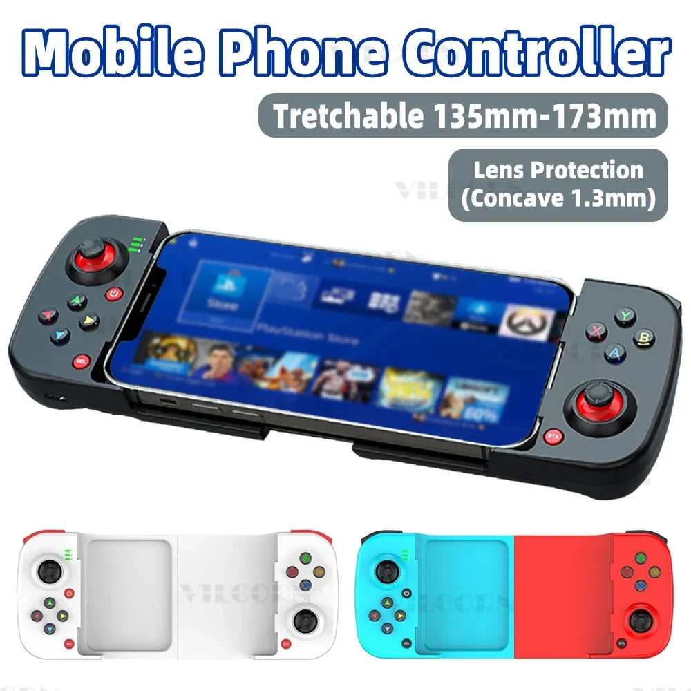 D3 Wireless Bluetooth-compatible Stretchable Gaming Controller For Mobile Phones Android IOS PC Gamepad Joystick Game Control