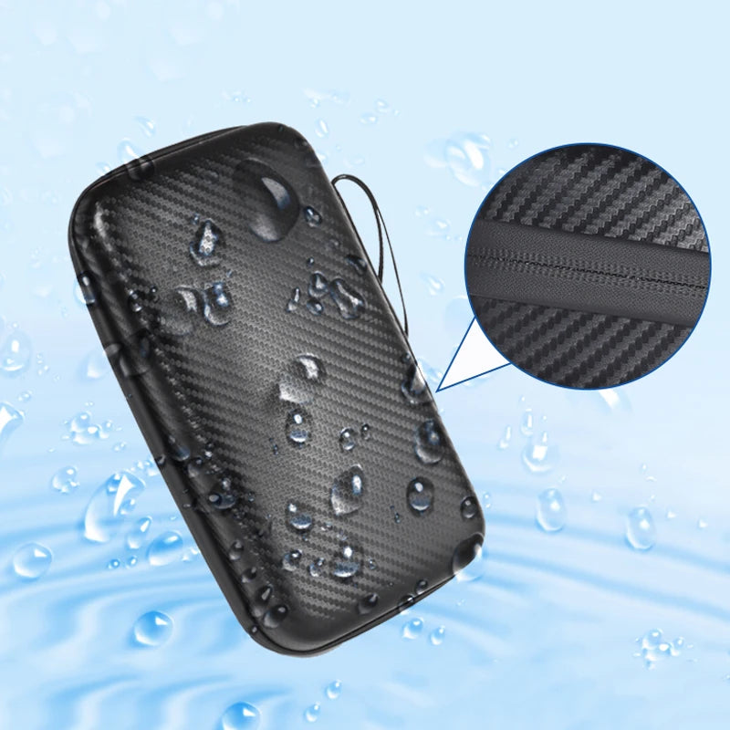 Game Console Case Bag for R36S/R35S/RGB30/RGB20SX/Miyoo Mini Plus/RG35XX H Portable Storage Handheld Bag Shockproof Case+Rocker