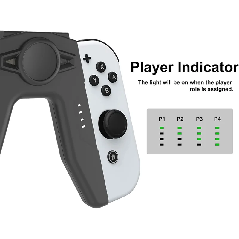 AED6-Game Controller Charging Dock Grip With LED Indicator For Nintendo Switch Joy Con Joycon Charger Controller Accessories