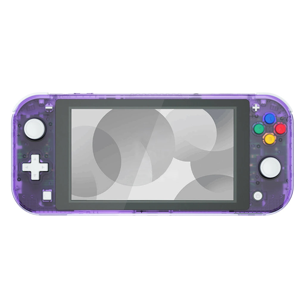 eXtremeRate Replacement Handheld Controller Housing Custom Shell with Screen Protector & ABXY Buttons for Nintendo Switch Lite