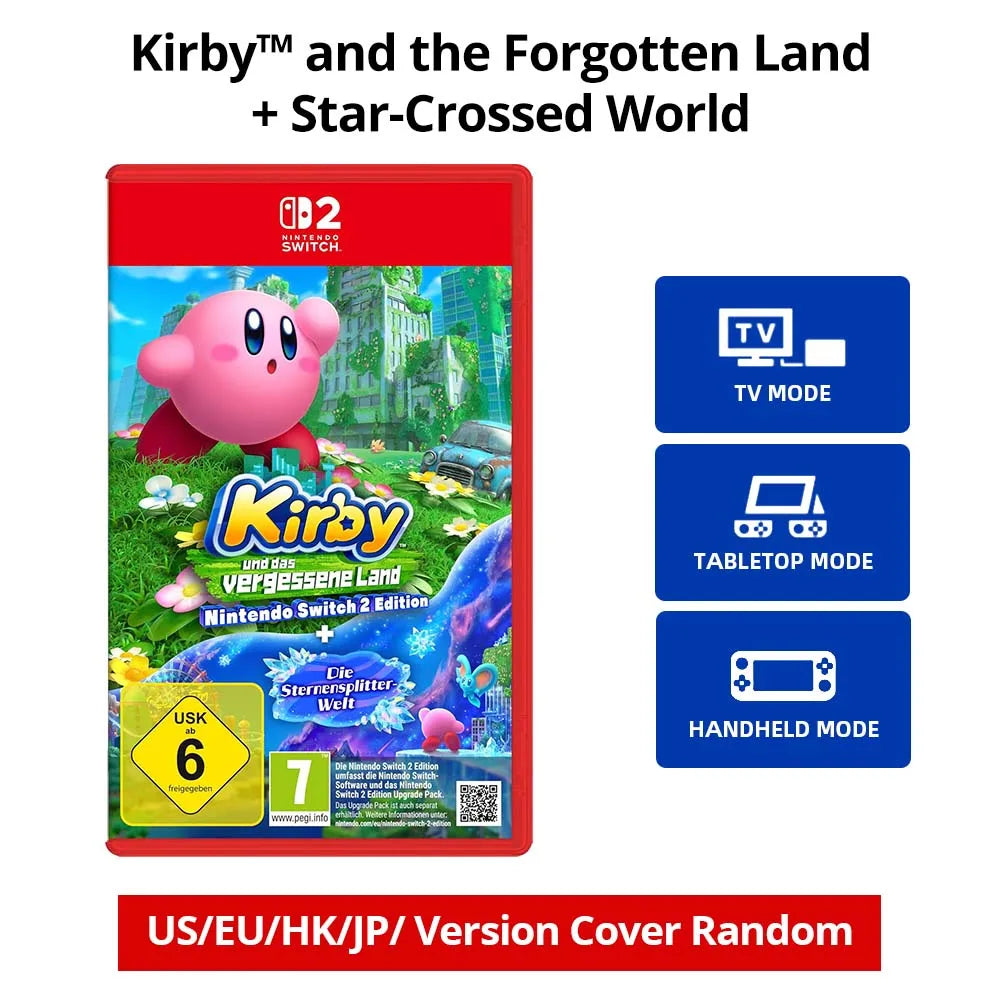 Kirby and the Forgotten Land + Star-Crossed World, Switch 2