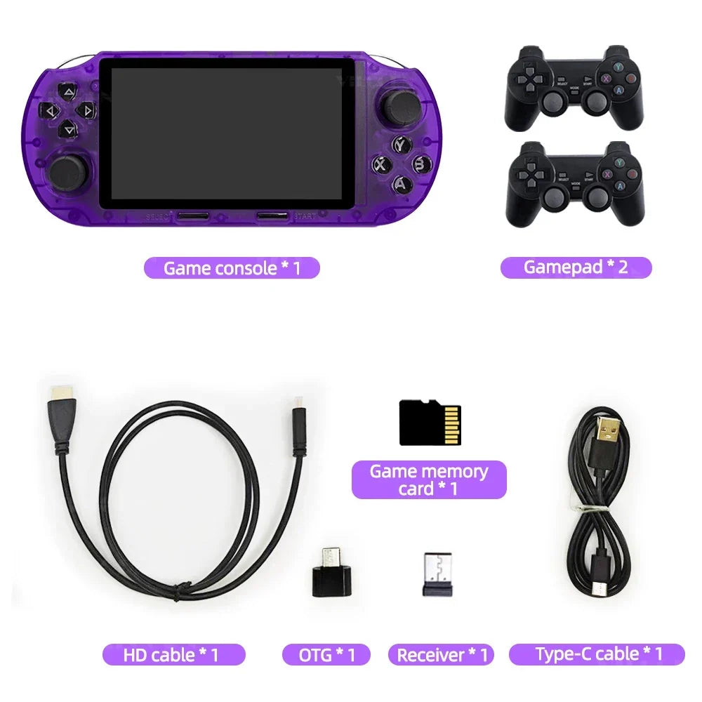 SF3000HD Retro Handheld Game Console 4.5 Inch IPS TV Output