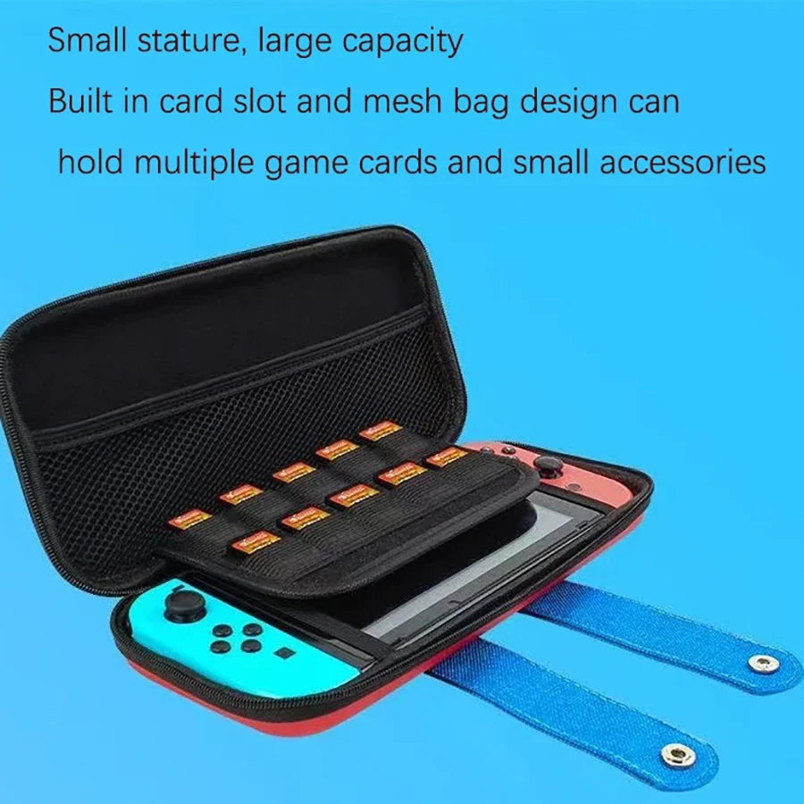 HUASUNWAY Carrying Case for Switch OLED, Portable Nylon Bag