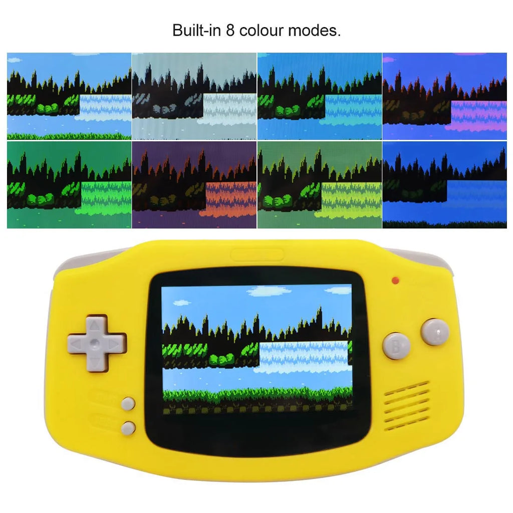 GBA V5 Laminated IPS LCD Kit, 720x480 HD, OSD, 8 Color Modes