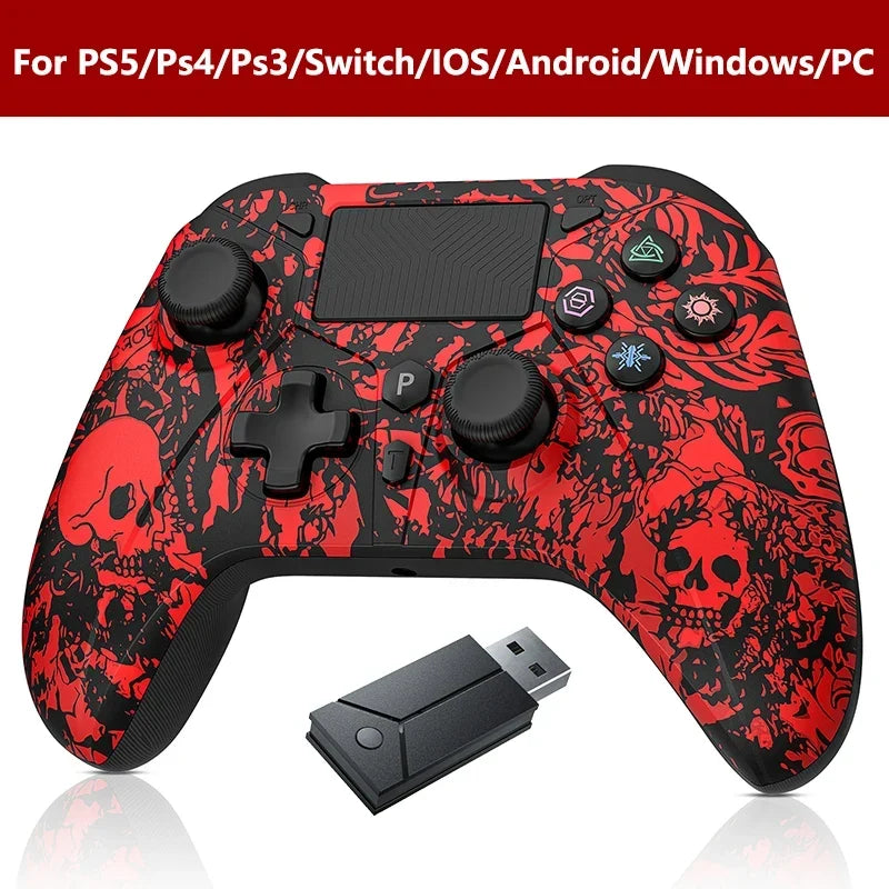 Wireless Controller for PS5 with Dual Motor, Touchpad, Turbo