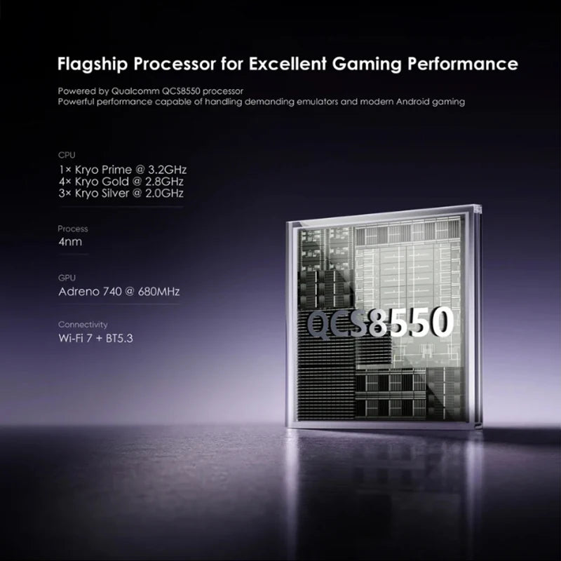 Retroid Pocket Nova Android Handheld Console with OLED Screen