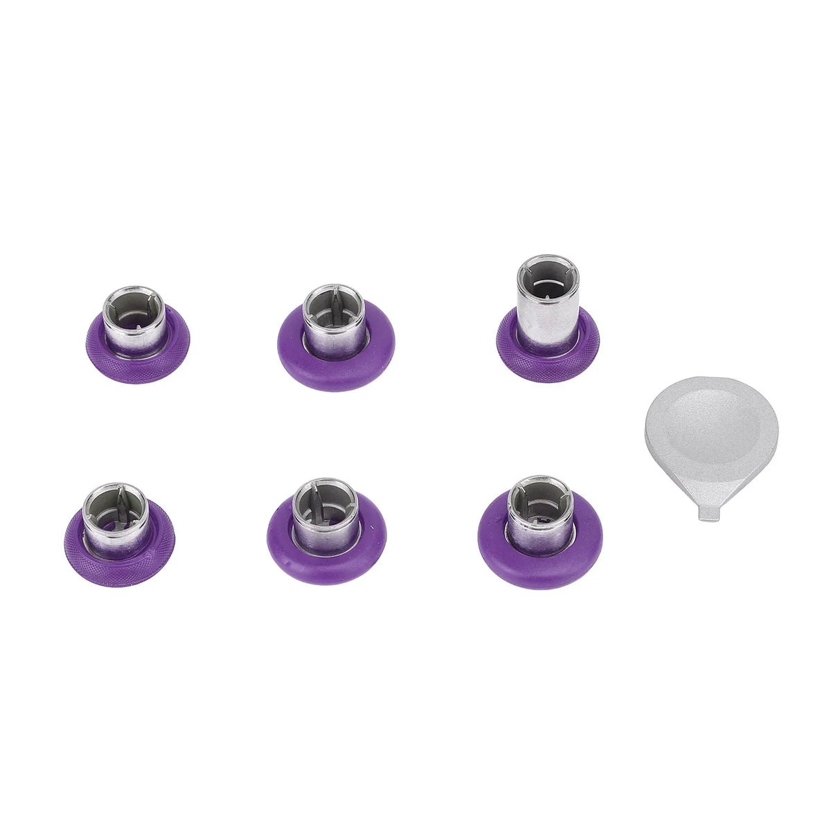 Game Controller Thumb Grip Interchangeable Thumbstick Rubber and Stainless Steel Game Controller Thumbstick for Elite Series 2