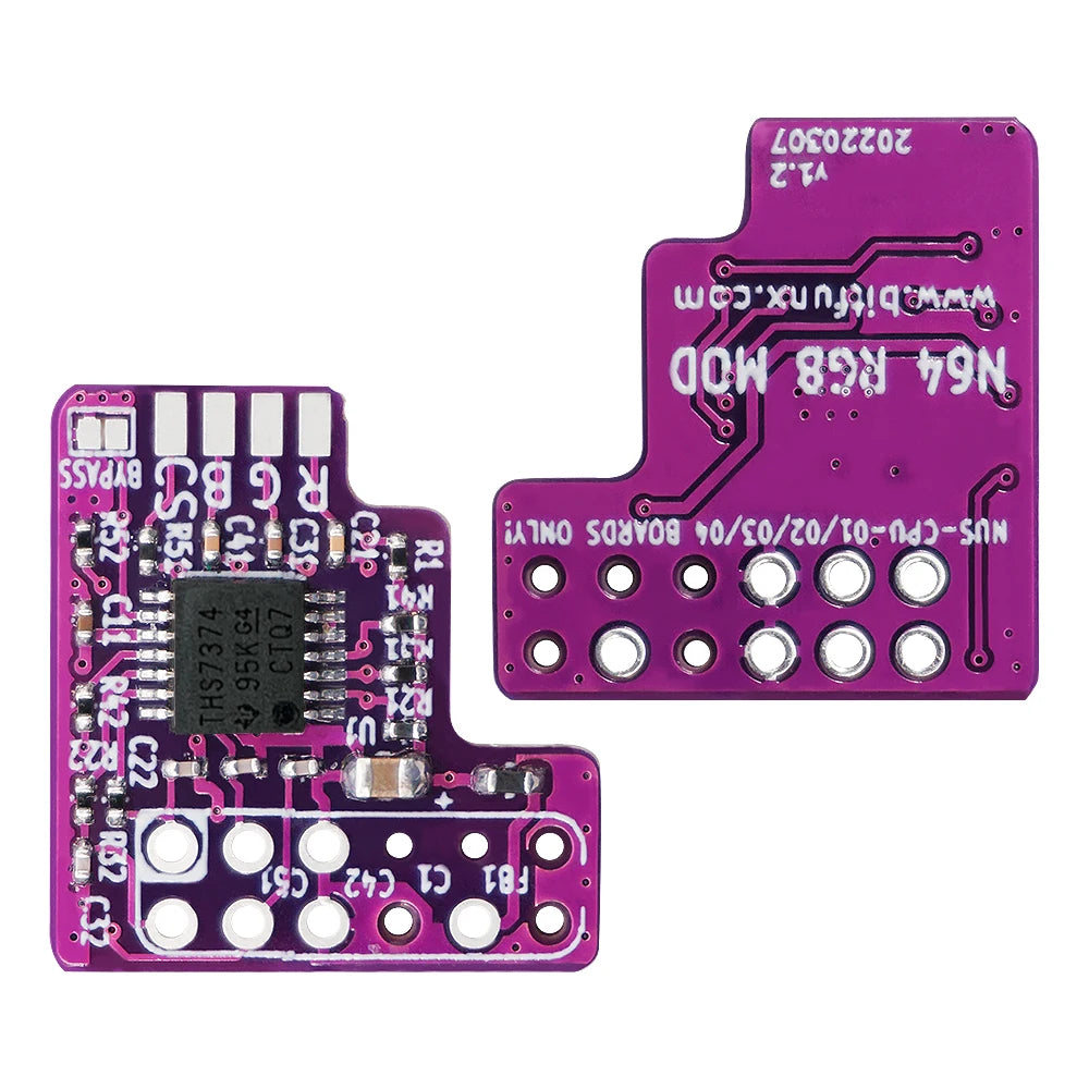 N64 NTSC RGB Modification Kit with RGB Cable Options