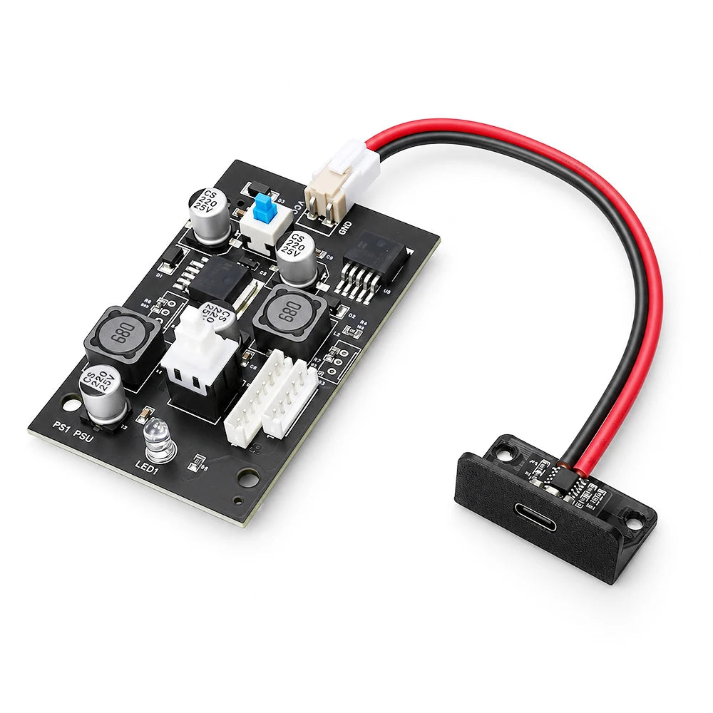 USB-C 12V3A Power Supply Board for PlayStation 1 Fat