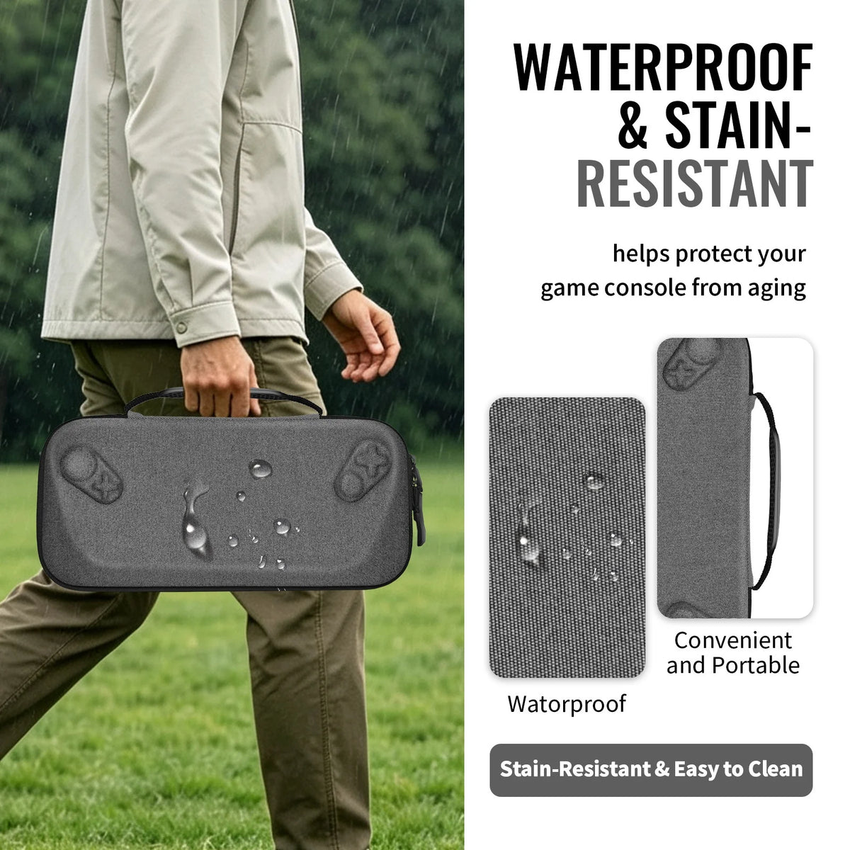 For ROG Xbox Ally X20 Protective Case Carrying Bag Handheld Hard EVA Travel Storage Bag for ROG Xbox Ally X20 Accessories