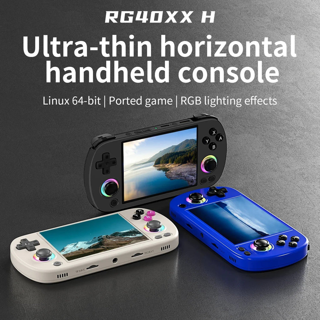 ANBERNIC RG40XX H Retro Handheld Console 4-Inch IPS Linux