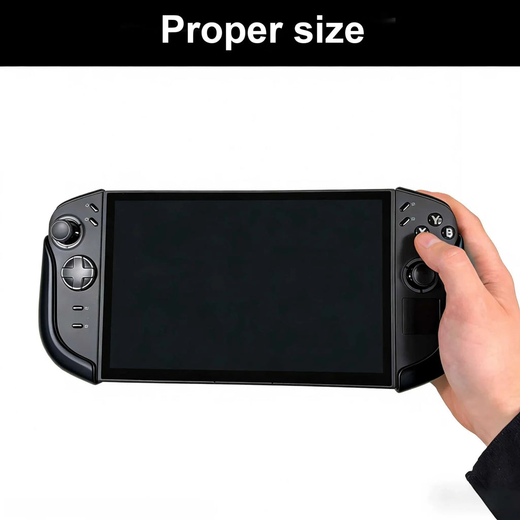 For Legion Go 2 Black Grip DIY 3D Printed Grip Handle For Legion Go2 Game Console Holding Handle Ergonomic Design