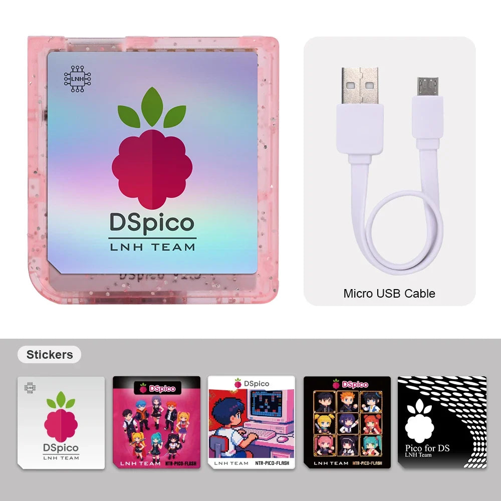 RP2040 MCU DSpico Game Reader Compatible With NDS NDSL DSi 3DS Console