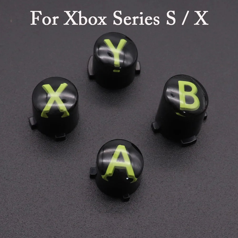 1 Set for Xbox Series S/X Controller Replacement ABXY Button Kit for Xbox One S Elite Series 1/2 Gamepad Button Accessories