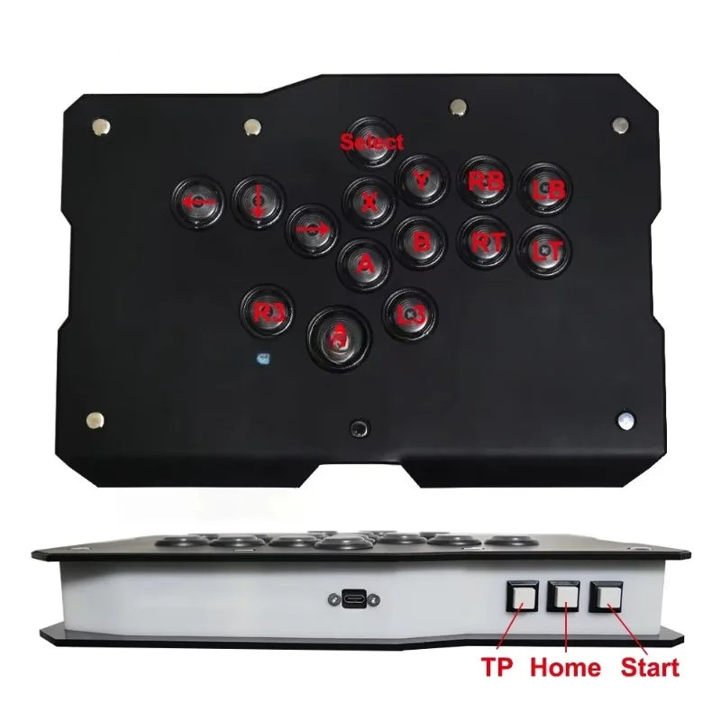 FunFortress Hitbox Battle Stick for Street Fighter 6, PC/PS4
