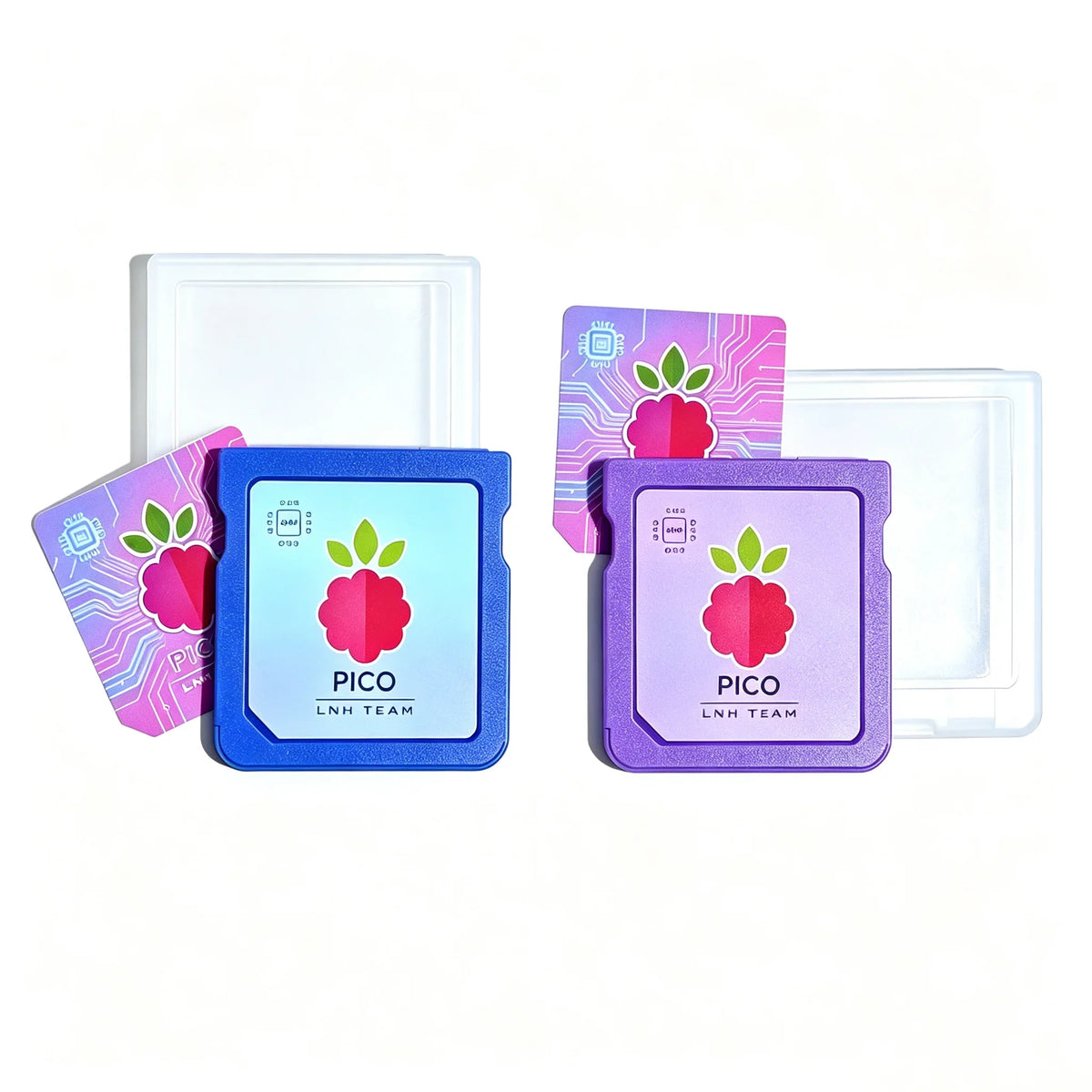 New DSpico Game Reader, Blue/Purple Molded Case, for NDS/DSi/3DS