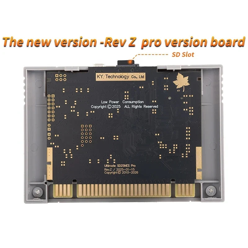 FXPAK Pro 5000 in 1 Game Card for SNES, Rev. Z, 16G Card