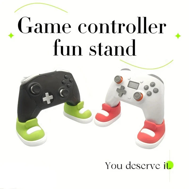 Game Controller Fun Stand Shoe Design Gamepad Bracket Stand for //Xboxs Series Gaming Controller Accessories [To&-e-]