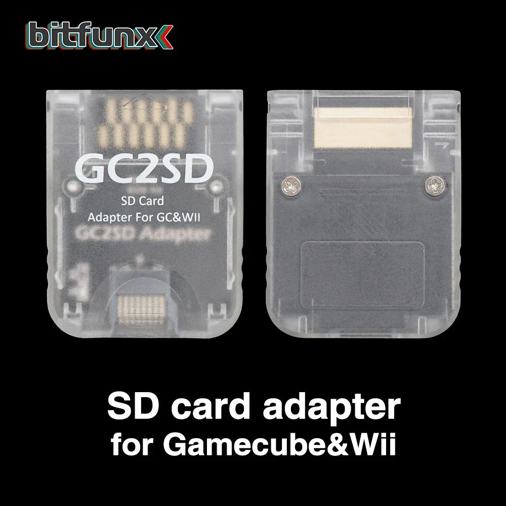 Bitfunx GC2SD Micro SD Card Adapter for GameCube and Wii