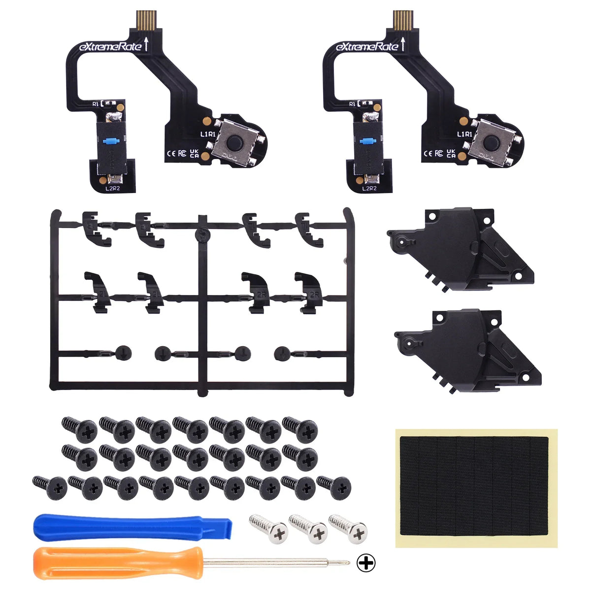 eXtremeRate PS5 Micro Switch Clicky Hair Trigger Kit V2 BDM-010