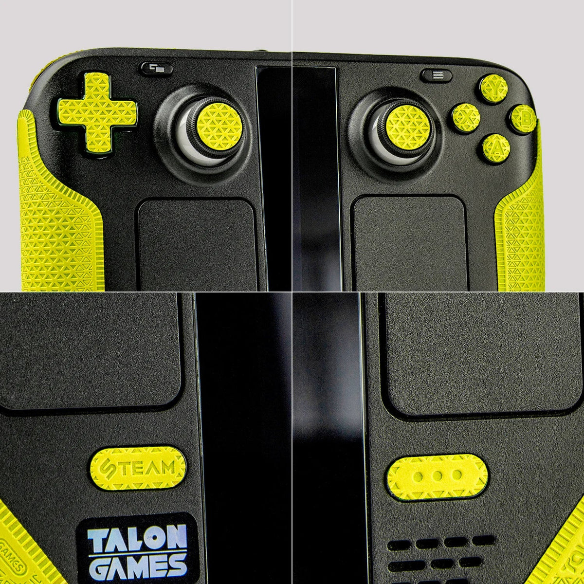 TALONGAMES Grip Tape for Steam Deck OLED, Anti-Slip, Yellow